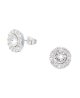 Pendientes Round Crystal
