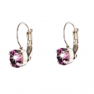 Pendientes Long Radiancy Amatista