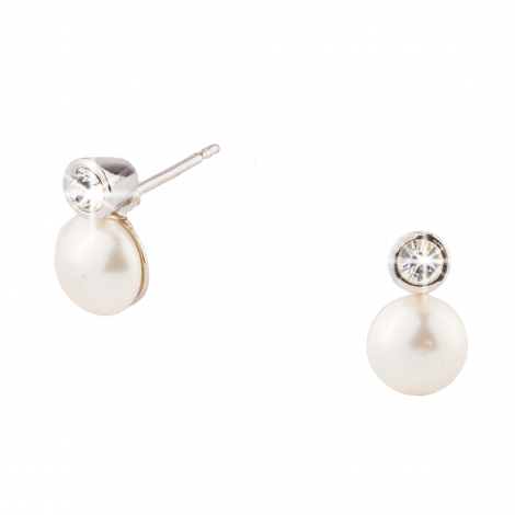 Pendientes You and Me Silver